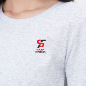 T-shirt pour femme Solid Trader, robuste, à coutures renforcées, résistant aux déchirures, pour les voyages en plein air, vêtements de sport, plusieurs couleurs au choix - Product Image 6