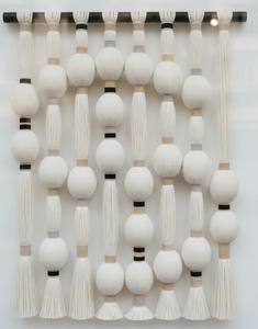 Tapisserie murale asymétrique en macramé avec franges et motifs du zodiaque, décoration artistique pour la maison, cadeau pour chambre à coucher - Product Image 2