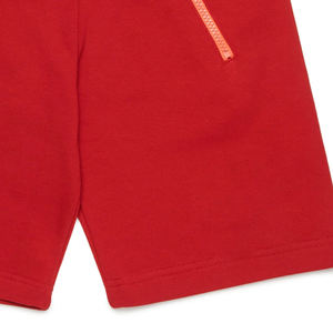 Shorts pour garçons de haute qualité avec coutures et design soignés, fermeture à cordon de serrage à la taille / poches zippées sur le devant, vêtements décontractés avec logo personnalisé - Product Image 4