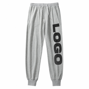 Pantalon de jogging en molleton noir personnalisé pour homme, avec cordon de serrage à la taille, coupe décontractée, vente en gros pour acheteurs B2B de vêtements aux États-Unis, au Royaume-Uni et en UE, en stock - Product Image 5