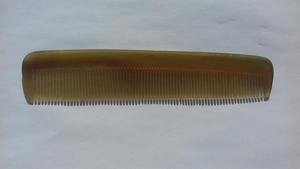 Peine de Lujo Hecho a Mano de Cuerno de Búfalo con Forma de Hoja, Ecológico, Natural, para el Cuidado del Cabello, Antiestático, Desenredante, de Cuerno Natural para Mesa - Product Image 2