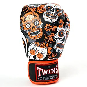 Guantes de MMA de Cuero Premium con Estampado, Agarre Ergonómico, Acolchado Grueso, Logotipo Personalizado, Producto para Entrenamiento de Boxeo y Combate - Product Image 3