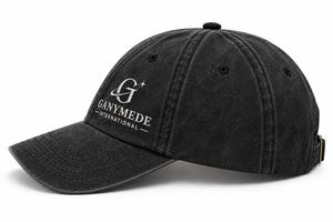 Casquette de baseball en jean noir délavé avec logo personnalisé, broderie 3D, 6 panneaux, réglable, pour les voyages et les activités de plein air - Product Image 3