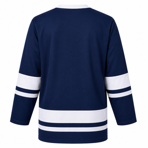 Wholesale Custom Classic Blue White Stripe <b>Soccer</b> Jersey Short Anti-Bacterial Full Sublimated Heat-Transfer Printed - Product Image 5