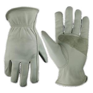 Gants en cuir grainé renforcé JNM SAFETY - Antistatiques, résistants à la chaleur, antidérapants, durables, avec serrage élastique pour usage industriel - Product Image 1