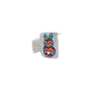 กิ๊บติดผมรูปกรงเล็บกระต่ายสำหรับผู้หญิง คุณภาพสูง ขายดี งานปักมือประดับด้วยลูกปัดและคริสตัล ดีไซน์สั่งทำได้ - Product Image 3