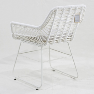 Top Rated Elegant Garden Seating - Lightweight Waterproof Accent <b>Chair</b> with Soft <b>Padding</b> - Product Image 5