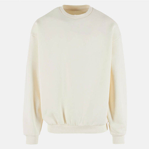 Sudadera para Hombre al por Mayor con Logotipo Personalizado, 350 g/m², Gruesa, de Alta Calidad, Lisa, Tallas Grandes, Cuello Redondo - Product Image 1