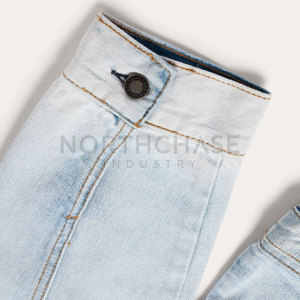 Veste en jean pour homme à manches longues, nouvelle collection, fabrication usine, personnalisable, éco-responsable, respirante, confortable, vente en gros - Product Image 5