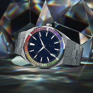 Reloj Mecánico Unisex de Alta Calidad, Estilo Hip Hop con Diamantes, Diámetro de Esfera de 41 mm, Reloj de Lujo para Hombre con Diamantes Moissanite - Product Image 3