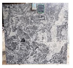 Dalle de pierre à motif de granit blanc Viscon pour mur de hall, comptoir de bar, dessus de table, pavage extérieur, panneau décoratif, carrelage - Product Image 1