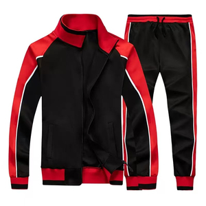 Ensemble de survêtement léger homme en laine/polyester pour l'hiver, personnalisable, avec pantalon de jogging et sweat à capuche, marque privée, vierge - Product Image 2