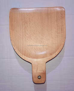 Recogedor de Polvo de Madera de Caucho de Lujo con Mango de Madera y Opciones Personalizables NOORBABA para la Limpieza del Hogar - Product Image 1