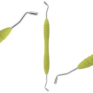 Instrumento de Relleno Dental Profesional de Acero Inoxidable Premium con Empuñadura Suave Moleteada, Condensador de Amalgama Dental de 2.5-3.0mm - Product Image 1