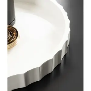 Plateau en bois rustique fait main, plateau de luxe en bois avec cadre métallique, plateau de service en bois pour les organisateurs d'événements, sûr et fiable, Zahid Exports - Product Image 6