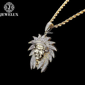 Bijoux de haute qualité Jewelux plaqués or, argent 925, charmes hip-hop, certifiés IGI, unisexe, vente en gros, meilleur prix, Inde - Product Image 3