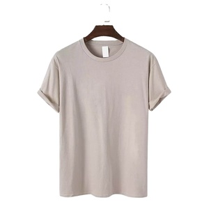 100% coton OEM service tricoté respirant hommes t-shirts imprimé t-shirt pour hommes coupe ample séchage rapide hommes à manches courtes t-shirts - Product Image 5
