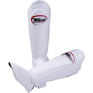 Twins Muay Thai Premium Quality Lightweight Genuine Cowhide <b>Leather</b> Basic Protection Shin Guard Boxing MMA Customized Logo Sizes - Product Image 6