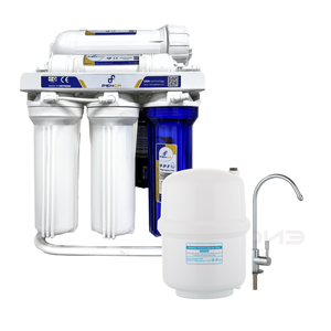 Purificador de Agua por Ósmosis Inversa Personalizable de 5 Etapas, 100 GPD, Sin Tanque, Filtro de Agua RO Manual para Uso Doméstico, Hotelero y Comercial - Product Image 1