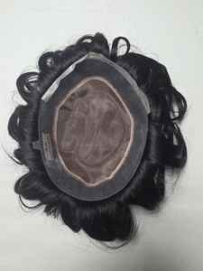 Peluca de Cabello Humano Mono de Primera Calidad Austriaca Taz Hair Bangladesh con Estilos Naturales y Ondas Profundas - Product Image 4