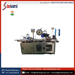 Machine d'étiquetage électrique en acier inoxydable pour bouteilles, contenants, bocaux, boîtes avec application automatique d'étiquettes, emballage papier - Product Image 2