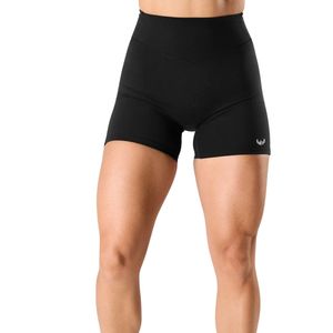 Shorts de compression taille haute noirs pour femmes, extensibles, pour la gym, la course, le yoga, l'entraînement, les sports athlétiques - Product Image 1