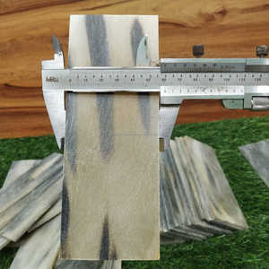 Placa de Cuerno de Búfalo Negro Natural, Material Ecológico Hecho a Mano para la Fabricación de Gafas, Precio al por Mayor - Product Image 2