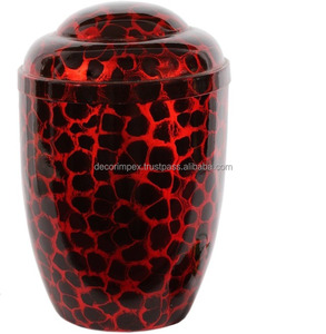 Article le plus vendu Urnes de crémation de couleur noire et bleue Équipement funéraire Urnes de crémation en laiton multicolore souvenir - Product Image 3