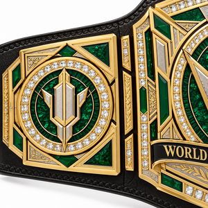 Ceinture de championnat en métal personnalisée TRX-WS042 pour la lutte, le MMA et la boxe avec logo personnalisé, longueur 2,2 m, unisexe, diamètre 50 mm - Product Image 5