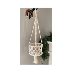 Cesta de Macramé Hecha a Mano de Algodón para Compras, Diseño Artístico Decorativo para Tiendas de Conveniencia, Disponible en Tamaños Personalizados - Product Image 2