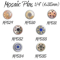 Haute qualité personnalisable mosaïque broches et lanière Tubes couteau poignée décoration OEM pris en charge couteau faisant des fournitures