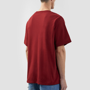 Camiseta Casual de Manga Corta con Cuello Redondo, 100% Algodón de Alta Calidad, Corte Regular, para Hombre, con Estampado Personalizado y Patrón Sólido - Product Image 4