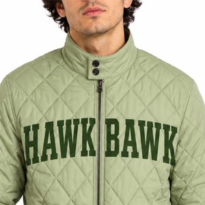 Chaqueta Acolchada con Costuras de Diamante para Hombre, Chaqueta Informal para el Día a Día, Chaqueta Acolchada con Cierre, Chaqueta Informal Acolchada - Product Image 4