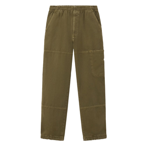 Pantalones Cargo Premium para Hombre, Corte Holgado, Algodón Orgánico, Tela Panamá, Teñido con Efecto Envejecido, Cintura Elástica, Pantalones Personalizados de Estilo Urbano - Product Image 1