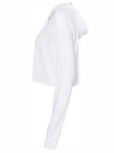Sudadera Corta de Invierno para Mujer, Personalizada con Estampado, de Poliéster/Algodón, con Cuello Alto y Logotipo Frontal, Tejido Grueso y Transpirable - Product Image 5