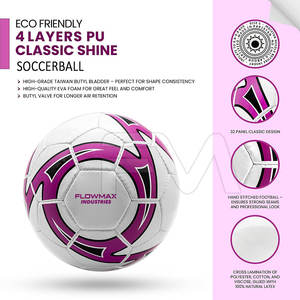 Nouveau style de ballon de football cousu à la main en gros, poids officiel, ballon de football cousu à la main sur mesure - Product Image 3