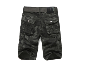 Pantalones Cortos Deportivos Cargo para Hombre, Talla Grande, Bermudas, Pantalones Cortos de Algodón Sueltos y Rectos para Correr, Gimnasio, Tácticos - Product Image 1