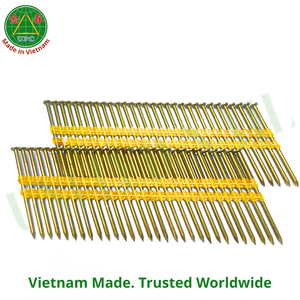 3'' x 0.131 4000pcs Steel Strip <b>Nails</b> with Smooth Shank Made in Vietnam for Pneumatic Coil Nailer | Clavos en tira plástica - Product Image 6