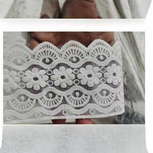 Heavy designer gpo lace ideal for wedding wear, blouse borders and ethnic garments. - Product Image 2