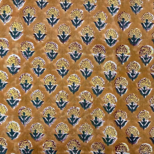 Tela de algodón con estampado bohemio moderno, tela de algodón ecológica hecha a mano, proveedor mayorista de tela de algodón, impresión personalizada, pedido al por mayor - Product Image 2