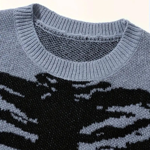 2026 Custom-Made Anti-Wrinkle <b>Men's</b> Knitted <b>Turtleneck</b> <b>Sweaters</b> 100% Cotton O-Neck Long Sleeve <b>Men's</b> <b>Sweaters</b> on Wholesale Rate - Product Image 2