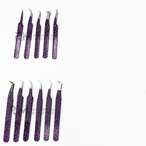 Pince à épiler pour cils RMI Black Plasma Tip / Silver Tip et à pointe colorée recouverte de papier, en acier inoxydable, pointe de précision - Product Image 6