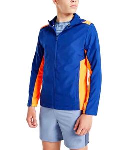 Chaqueta cortavientos personalizada Cremallera completa Hombres Deportes al aire libre Con capucha Nueva chaqueta cortavientos impermeable Capucha para hombres - Product Image 1