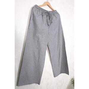 Pantalones de Algodón Hechos a Mano para Mujer, Pantalones de Pijama Indios, Pantalones Casuales Cómodos con Cintura Elástica - Product Image 5