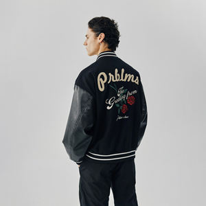 Veste de baseball pour l'école et l'université, look attrayant, vente en ligne, qualité supérieure, légère, broderie, veste de style Letterman - Product Image 4