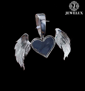Charmes en argent 925 plaqué or de haute qualité Jewelux, bijoux hip-hop, certifiés IGI, prix de gros, fournisseur indien - Product Image 3