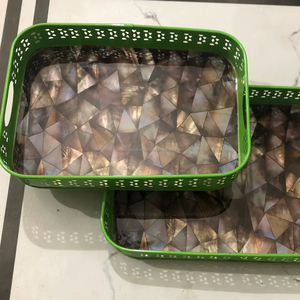 ถาดเสิร์ฟโลหะพร้อมโลโก้ทันสมัยสำหรับตกแต่งห้องครัวถาดเสิร์ฟโลหะ - Product Image 1