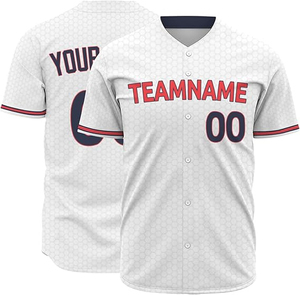 Nuevo Diseño, Precio Razonable, Unisex, Hecho en Pakistán, Transpirable, de Secado Rápido, Antibacteriano, con Nombres de Equipos Personalizados, Camiseta de Béisbol de Talla Grande - Product Image 5