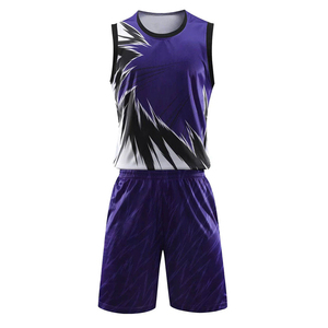 Tenues de basketball en mesh respirant, grandes tailles, avec design personnalisable, protection antibactérienne, séchage rapide et unisexe - Product Image 1