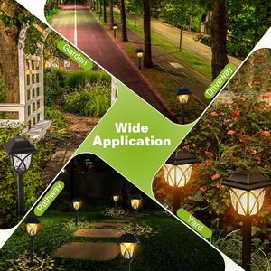 Set di 6 Luci Solari da Giardino IP45 Impermeabili con Accensione Automatica, Lampade Decorative per Esterni e Sentieri - Product Image 6